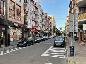 Read more about the article Nie będzie remontu ulicy Giełdowej. Nie chcą go przedsiębiorcy