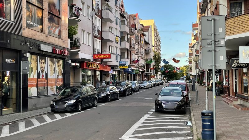 Ulica Giełdowa w Kołobrzegu