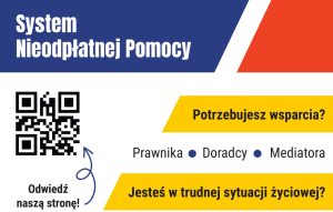 Read more about the article Darmowa pomoc prawna i nieodpłatne poradnictwo obywatelskie (LISTA PUNKTÓW)