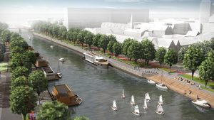 Read more about the article Co zostało z wizualizacji przebudowy brzegów Parsęty? Miasto zrezygnowało z jednego elementu