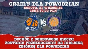 Read more about the article W sobotę derby w hali Milenium. Dochód z meczu zostanie przekazany na pomoc powodzianom