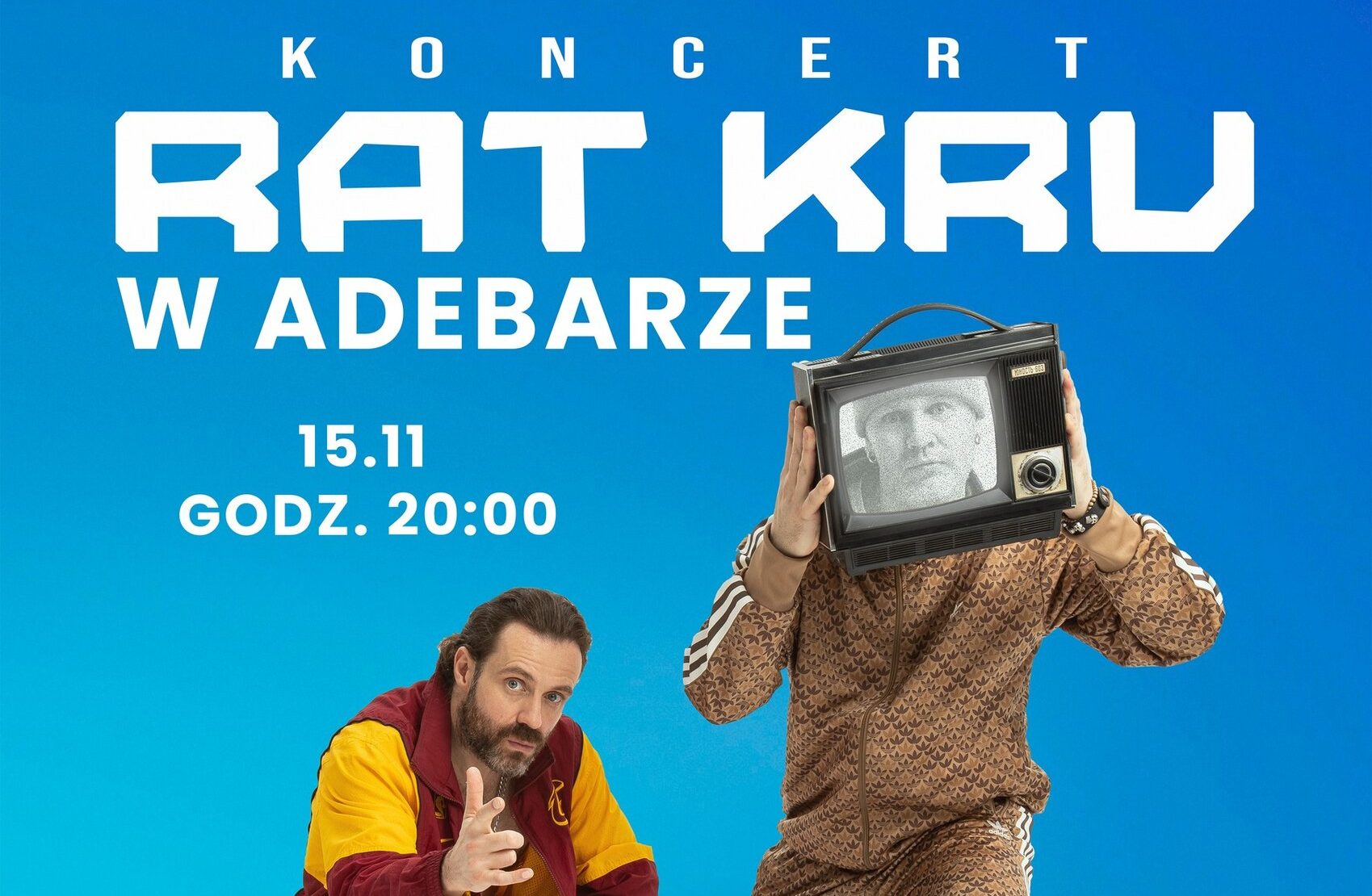 You are currently viewing 15 listopada, Adebar, koncert Rat Kru, bilety