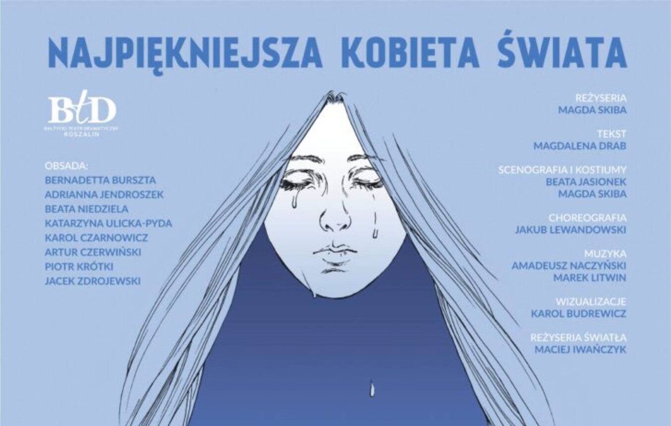 You are currently viewing 10 listopada, spektakl „Najpiękniejsza kobieta świata”, RCK, bilety