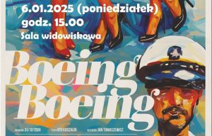 Read more about the article 6 stycznia, spektakl Bałtyckiego Teatru Dramatycznego w Koszalinie „Boeing, Boeing”, bilety