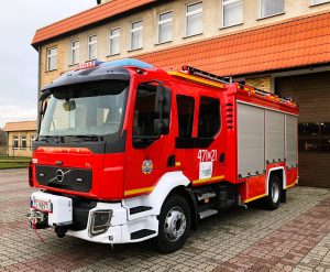 Read more about the article Nowy wóz ratowniczo-gaśniczy dla kołobrzeskiej Straży Pożarnej