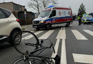 Read more about the article 90-letni rowerzysta potrącony na pasach