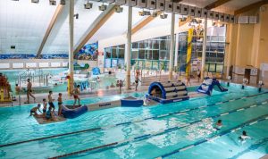 Read more about the article Nowy wodny tor przeszkód na basenie Milenium w Kołobrzegu