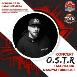 Read more about the article 1 marca, koncert O.S.T.R., hala Łucznicza, wstęp wolny