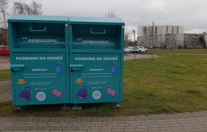 Read more about the article Pierwsze pojemniki na zużytą odzież i inne tekstylia już stoją
