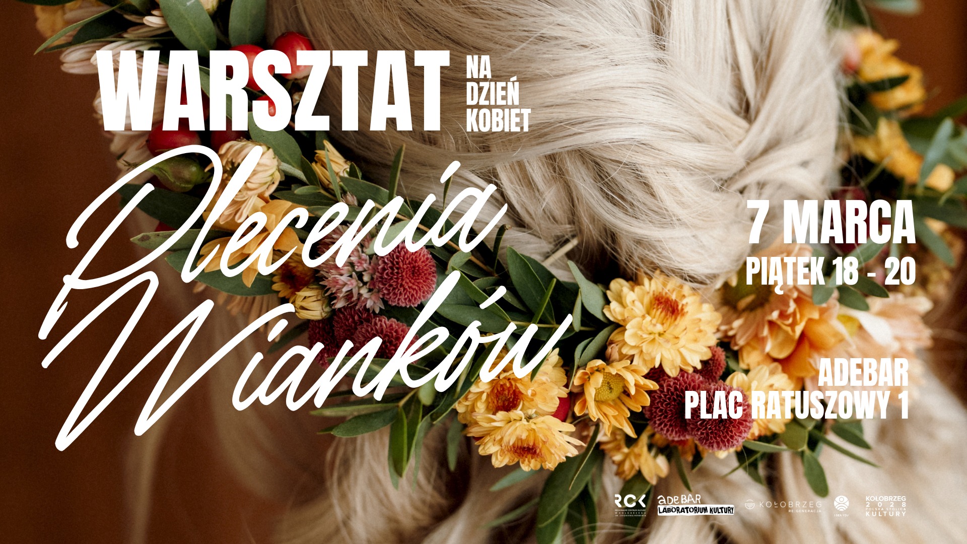 You are currently viewing Dzień kobiet: warsztaty z plecenia wianków