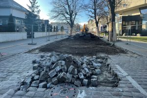 Read more about the article Ulica Wojska Polskiego od dziś częściowo zamknięta. Ruszyła przebudowa