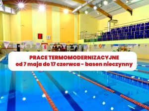 Read more about the article Termomodernizacja Milenium. Basen będzie nieczynny do 17 czerwca