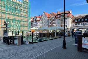 Read more about the article Pierwsze ogródki gastronomiczne już na placu Ratuszowym