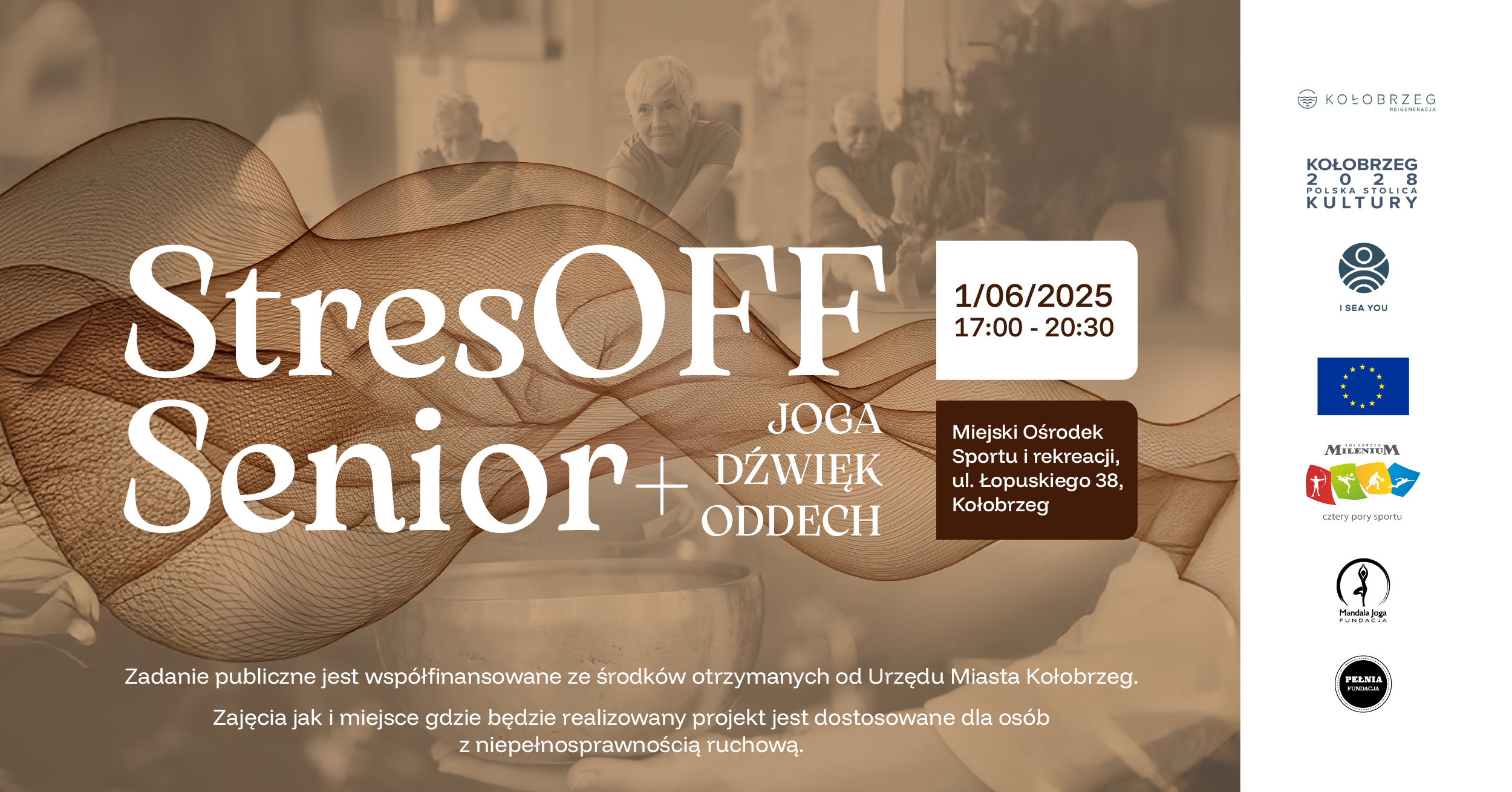 You are currently viewing 1 czerwca, warsztaty Stres OFF dla seniorów, wstęp wolny (zapisy)