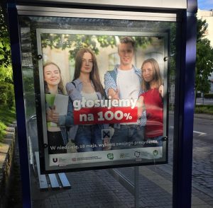 Read more about the article Kołobrzeg dołączył do akcji „Głosujemy na 100%”