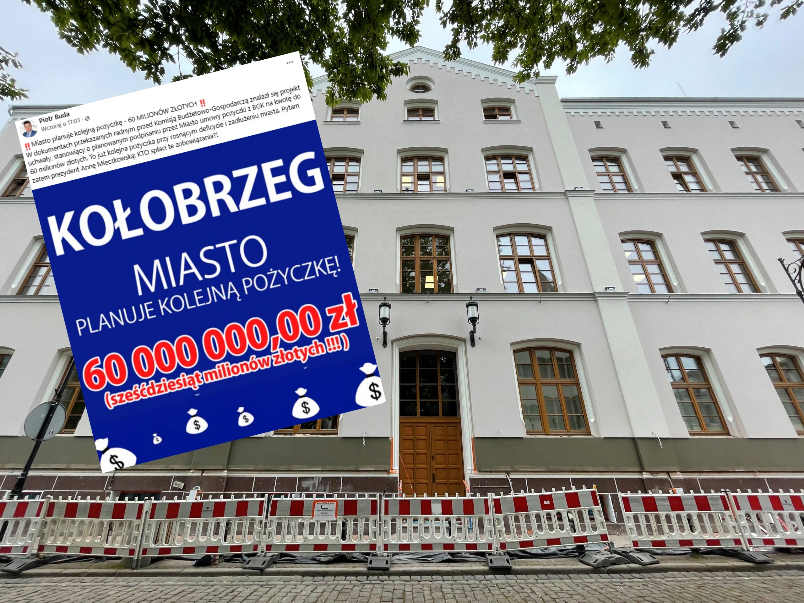 You are currently viewing Miasto planuje pożyczyć 60 mln zł. Mamy komentarz prezydent Kołobrzegu