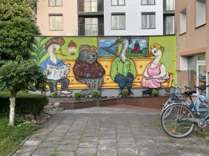 Read more about the article Nowy mural w Kołobrzegu. Niewielu go znajdzie bez podpowiedzi
