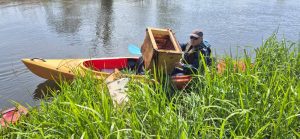 Read more about the article Rzeka to nie śmietnik! Dzięki eko-spływowi usunięto ponad 200 kg odpadów