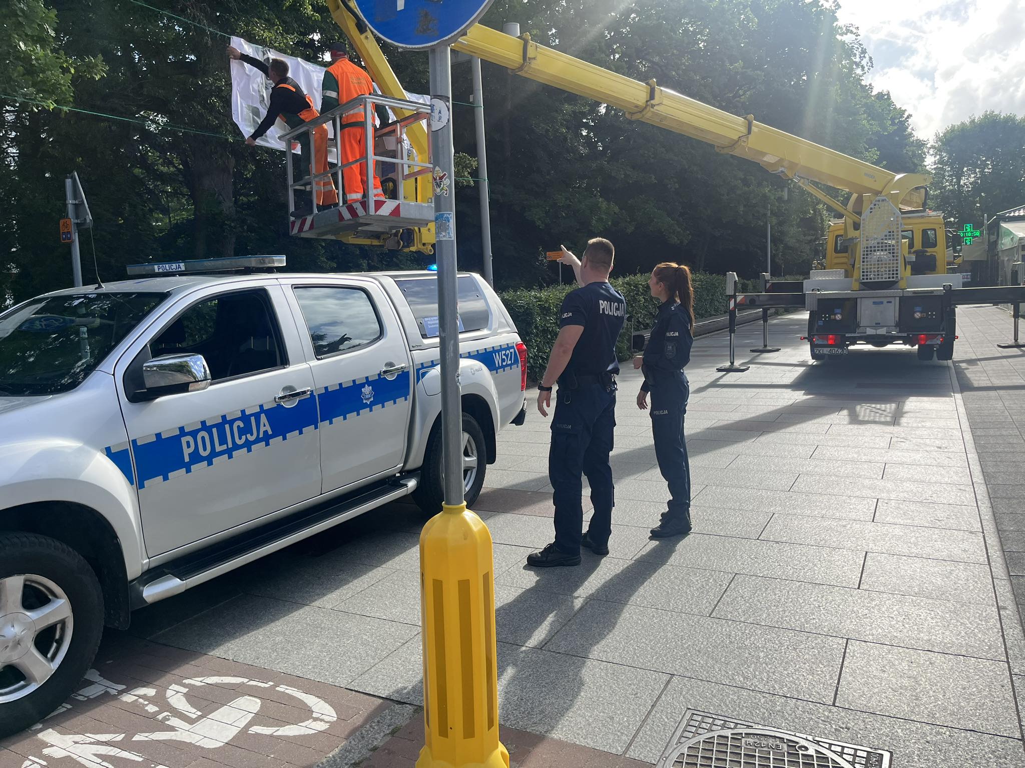 You are currently viewing W Kołobrzegu zawieszono dziś banery. Pomogą w walce z oszustami?