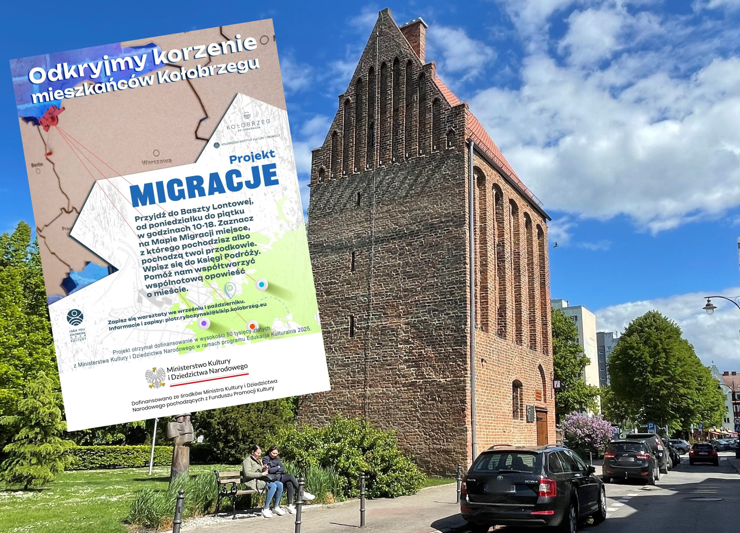 You are currently viewing Projekt „Migracje”. Przyjdź do Baszty Lontowej i zaznacz na mapie pochodzenie swoich przodków