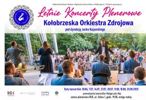 Read more about the article 18 sierpnia, koncert Kołobrzeskiej Orkiestry Zdrojowej, wstęp wolny
