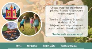 Read more about the article 8 czerwca, Piknik sąsiedzki na Maciejówce