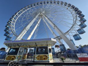 Read more about the article Koło widokowe w kołobrzeskim porcie już się kręci (CENY BILETÓW)