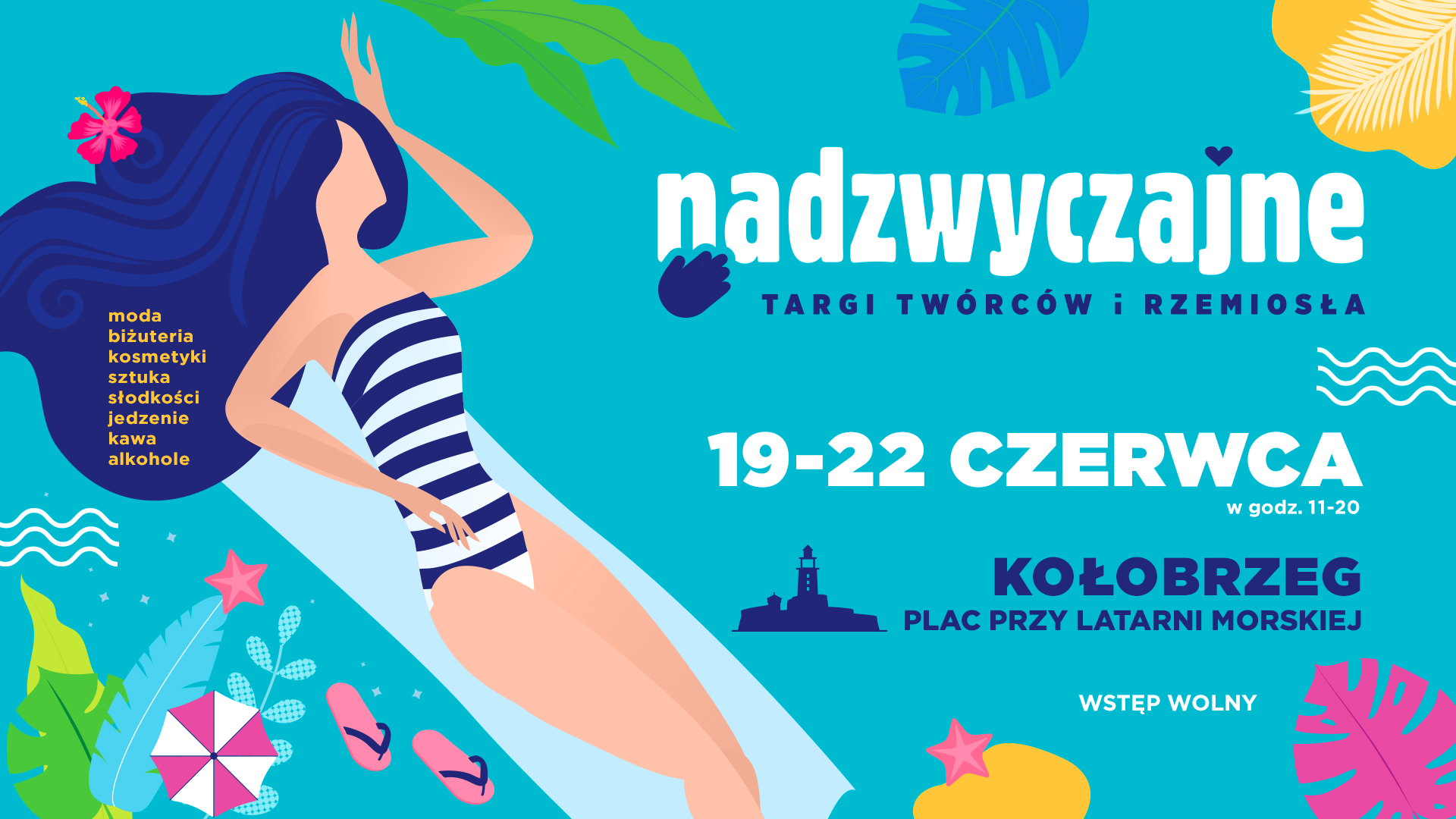 You are currently viewing 19-22 czerwca, Nadzwyczajne Targi, plac przy latarni morskiej