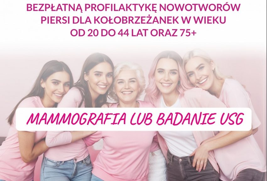 You are currently viewing Bezpłatne badanie piersi na koszt miasta. Zostało jeszcze 300 wolnych miejsc