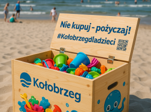 Read more about the article Na plaży w Kołobrzegu pojawiły się skrzynie z przydatną zawartością