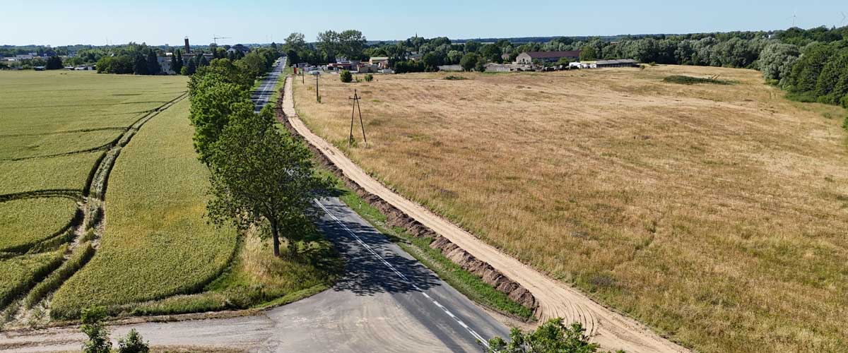 You are currently viewing Ruszyła budowa ścieżki rowerowej Kołobrzeg – Pyszka