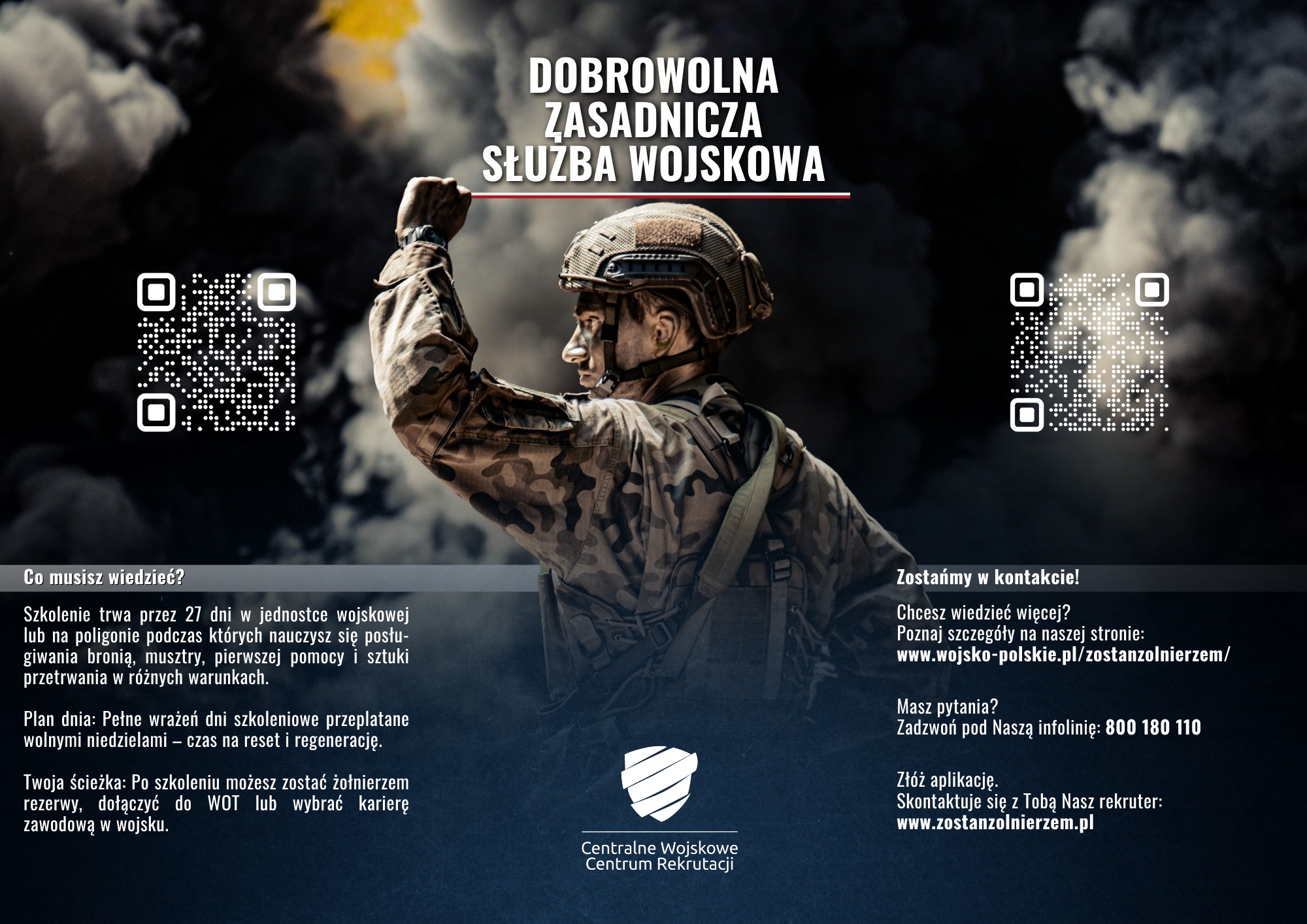 You are currently viewing Wojsko Polskie rekrutuje – dobrowolna zasadnicza służba, terytorialsi, stypendia