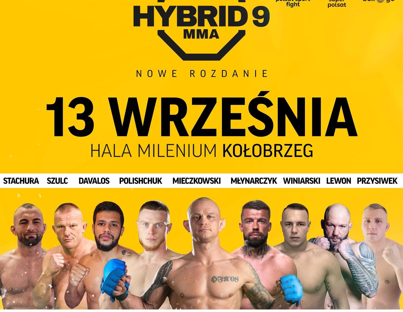 You are currently viewing ZAPOWIEDŹ: gala Hybrid MMA 9 – Nowe Rozdanie we wrześniu w Kołobrzegu