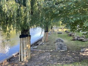 Read more about the article Rozpoczęła się duża miejska inwestycja – przebudowa brzegów Parsęty