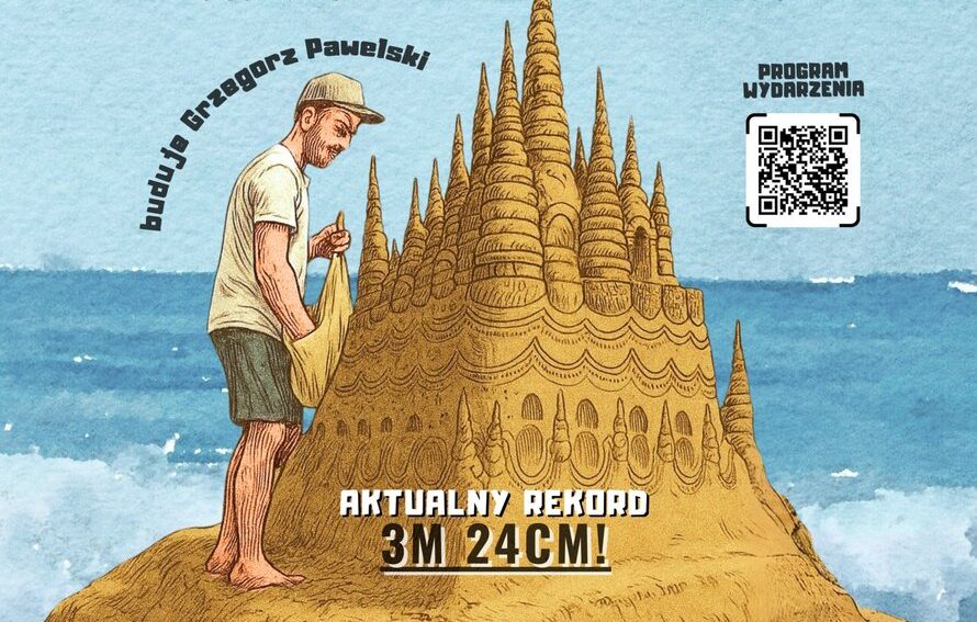 You are currently viewing 15 sierpnia, próba bicia rekordu w budowania zamku z piasku
