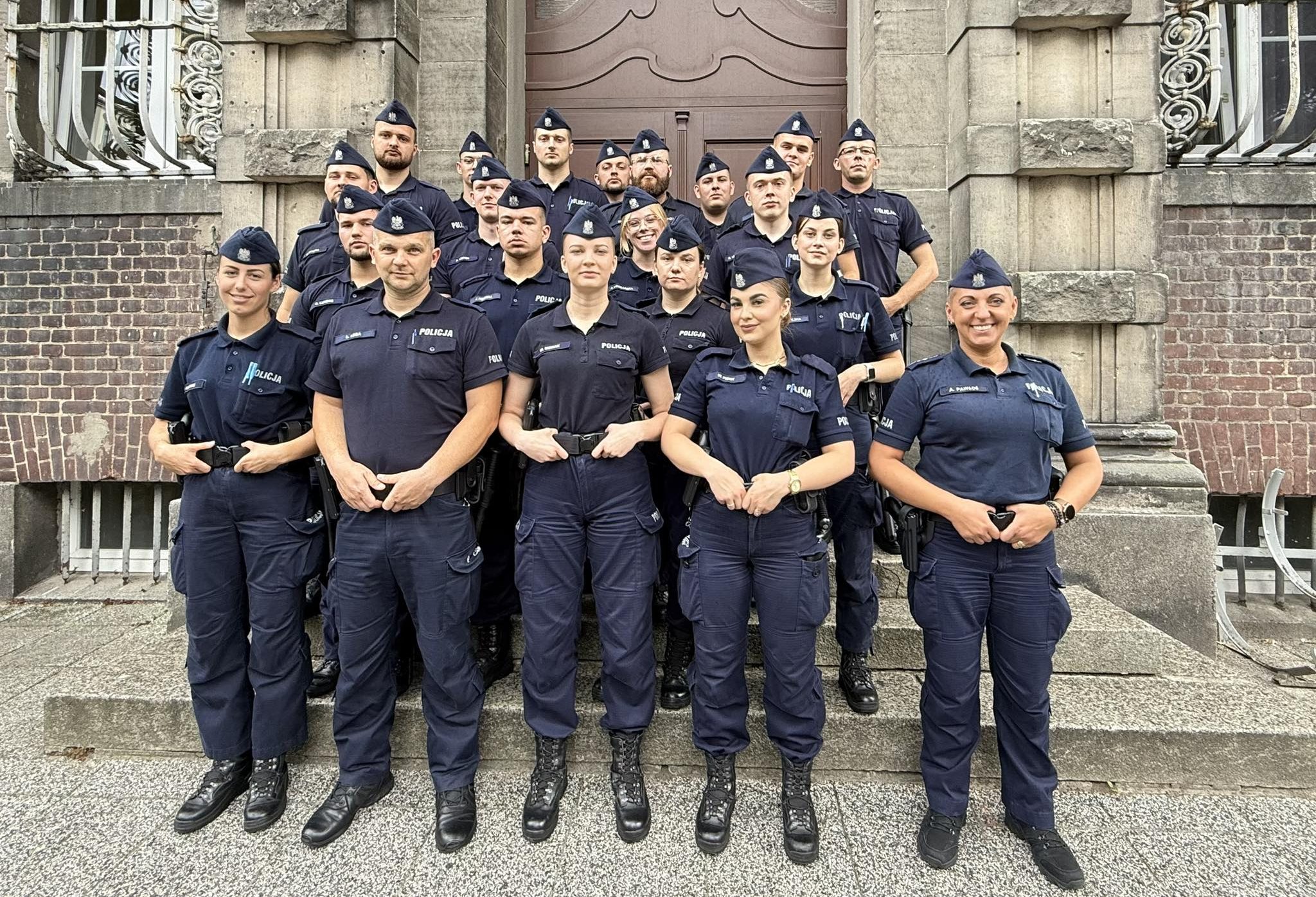 You are currently viewing Liczna grupa policjantów na praktykach terenowych w Kołobrzegu