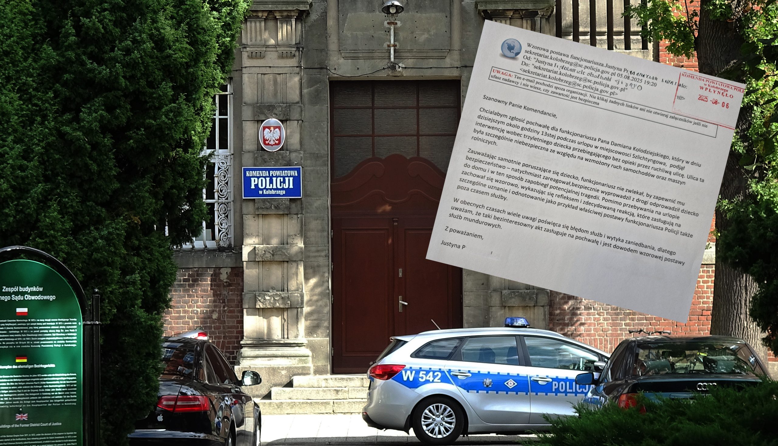 You are currently viewing Policjant na urlopie uratował dziecko – szybka reakcja zapobiegła tragedii