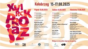 Read more about the article XVI Festiwal RCK PRO JAZZ (SZCZEGÓŁY, PROGRAM)