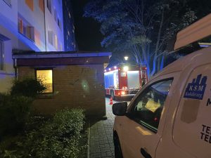 Read more about the article Interwencja Straży Pożarnej przy ul. Wąskiej