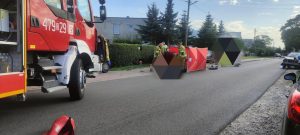Read more about the article Wypadek drogowy. Ranny został motocyklista