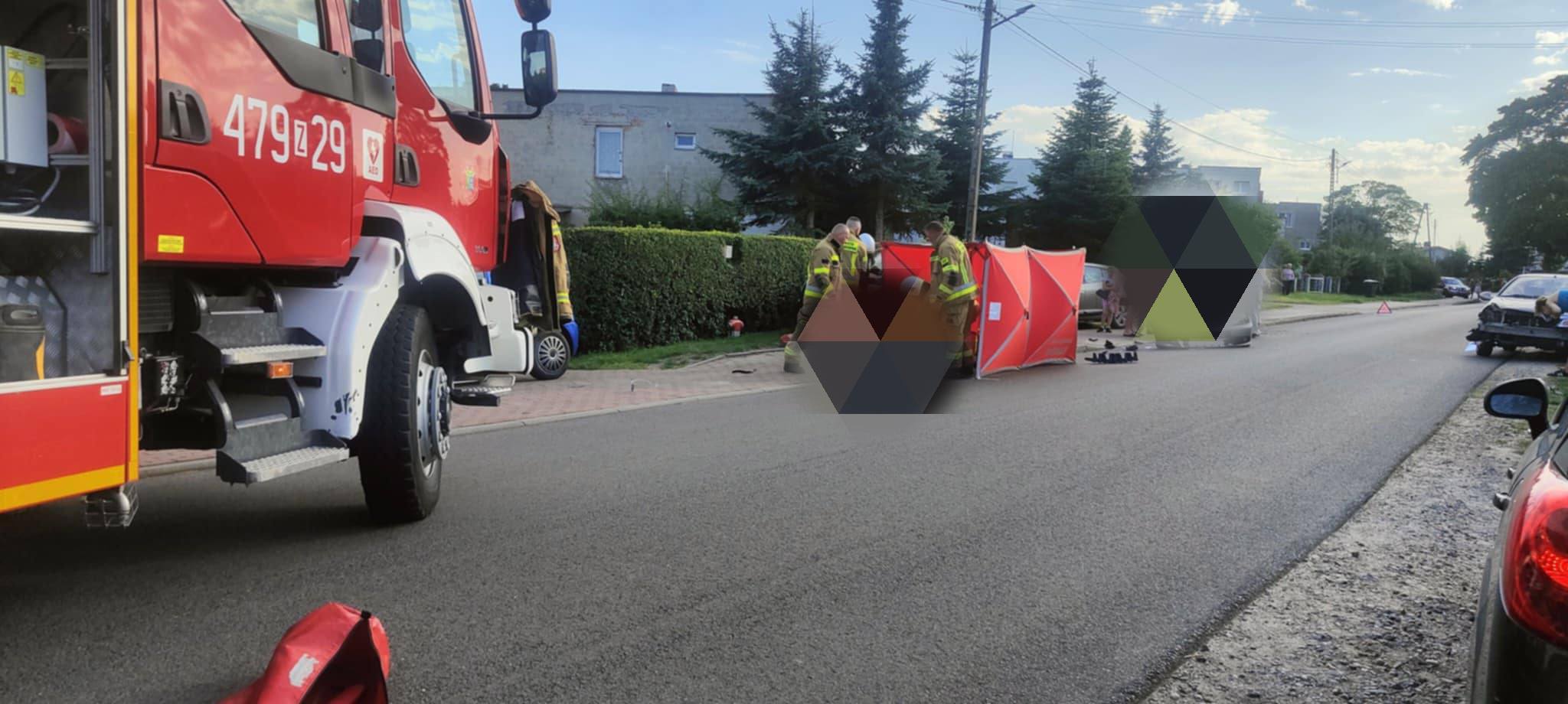 You are currently viewing Wypadek drogowy. Ranny został motocyklista