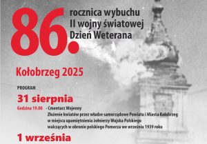 Read more about the article 86. rocznica wybuchu II Wojny Światowej, Dzień Weterana (PROGRAM)