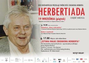 Read more about the article 19 września, wrześniowa „Herbertiada”