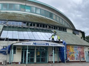 Read more about the article Wejście główne do kompleksu sportowo-rekreacyjnego Milenium będzie zamknięte
