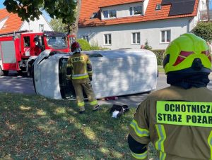 Read more about the article Wypadek: zderzenie dwóch osobówek