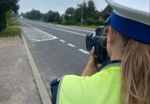 Read more about the article Policyjna akcja „Prędkość”. Aż 40 kierowców jechało za szybko