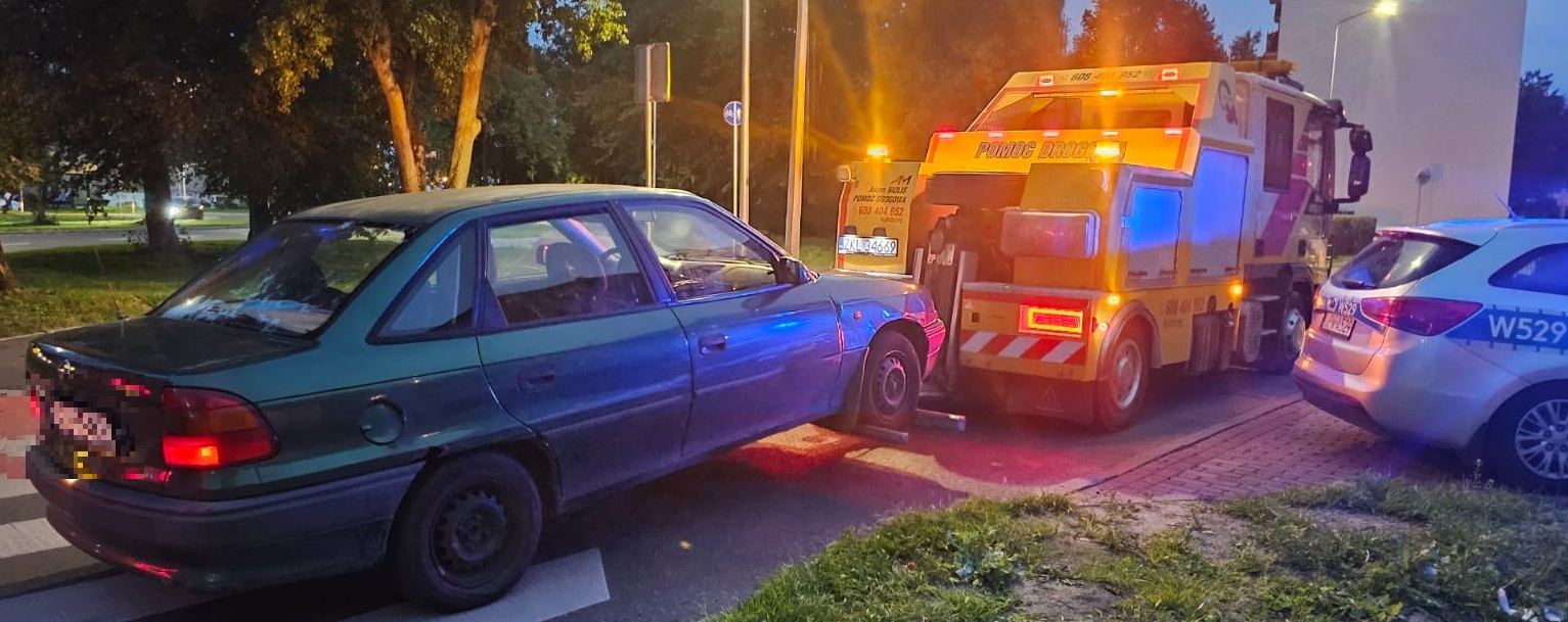 You are currently viewing Policja zatrzymała 21-latka na podwójnym gazie