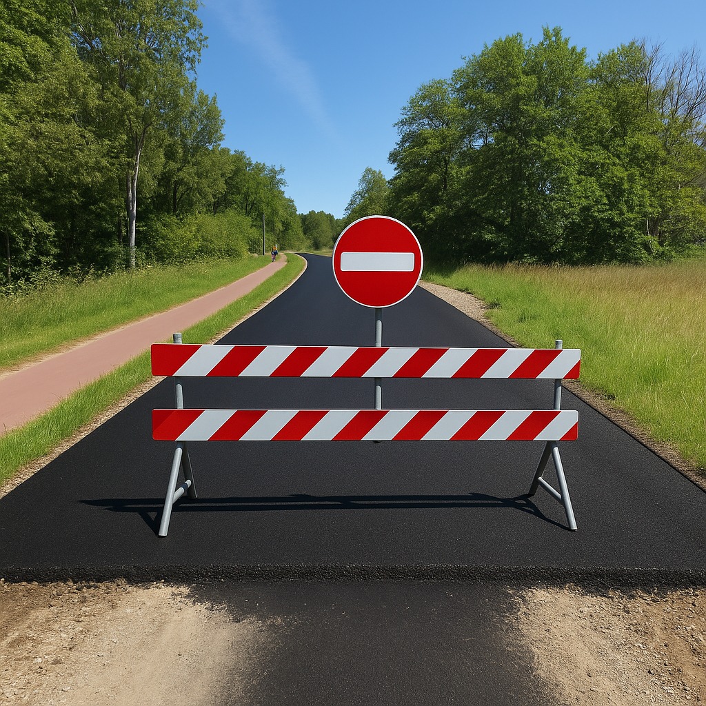 You are currently viewing Odcinek drogi w gminie Kołobrzeg zamknięty (KOMUNIKAT)