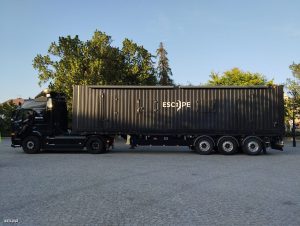 Read more about the article Escape Truck w Kołobrzegu. Policja zaprasza do pokoju zagadek