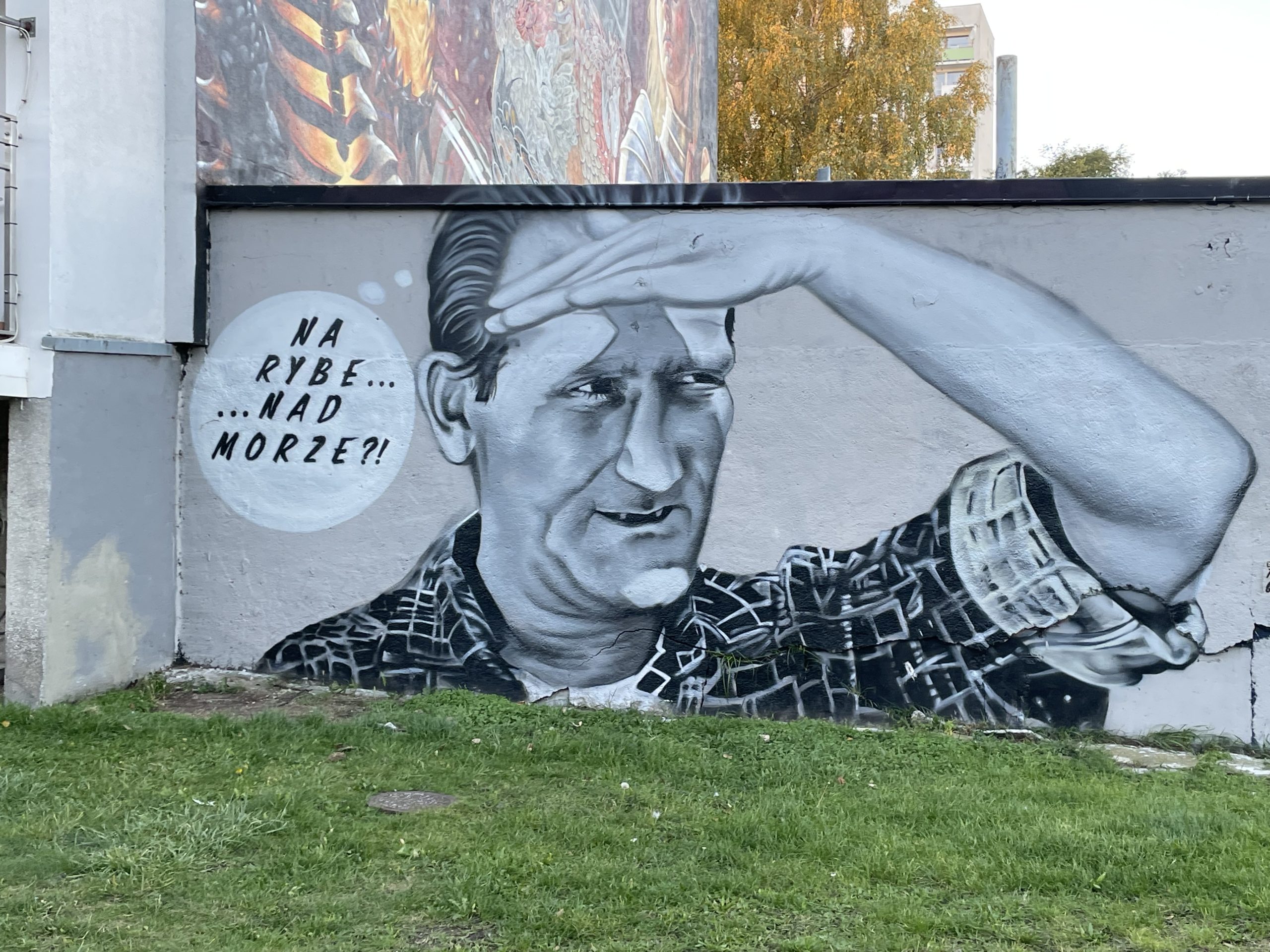 mural w Kołobrzegu
